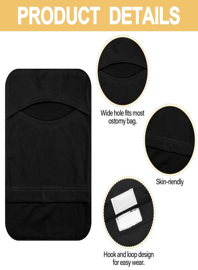 Sosation 8pcs Ostomy Bag Cover Colostomy Pouch Cover Lightweight Odor Control Stretchy Bag Washable Pouch Liner for Women Men Reusable Care Protector Supplies - Image 4